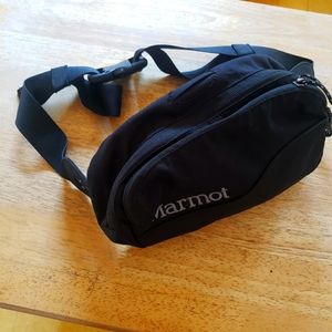 Black marmot fanny pack/hip pack